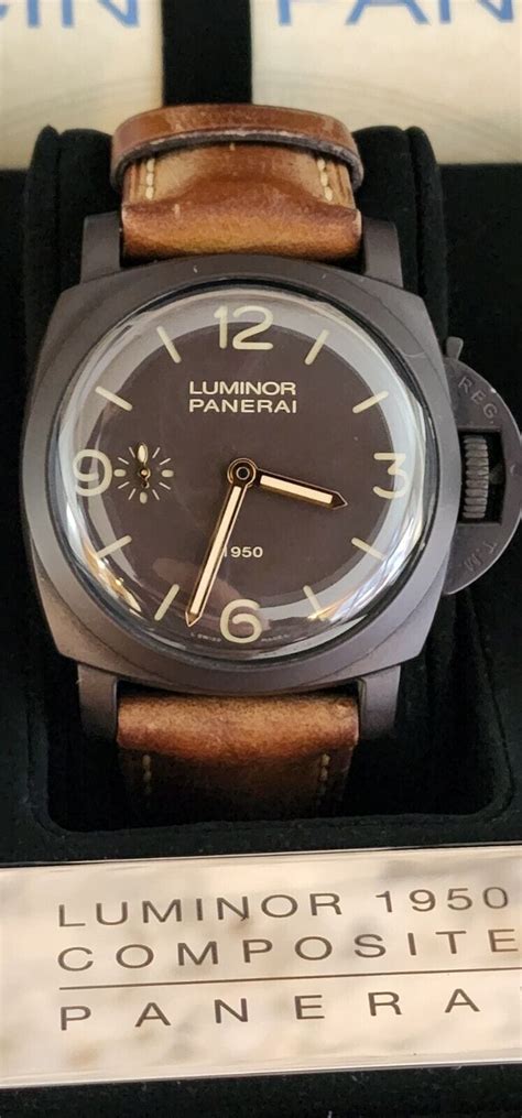 panerai 375|Panerai Luminor 1950 3 Days Composite .